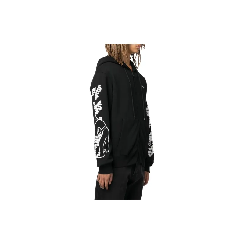 OFF WHITE Sweatshirts Men Black-2