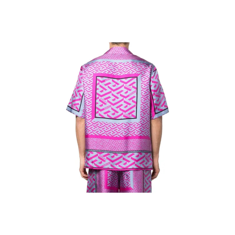 VERSACE Shirts Men Purple-2