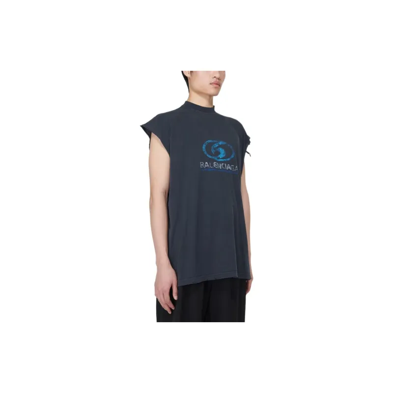 Balenciaga Sleeveless T Shirt-3