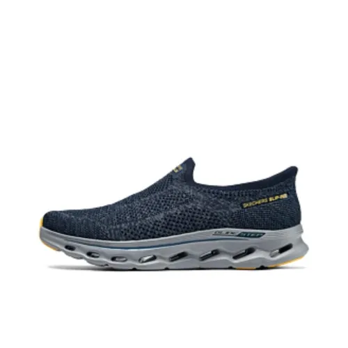 Skechers MEN'S GO WALK Casual Shoes Men Low-Top Navy