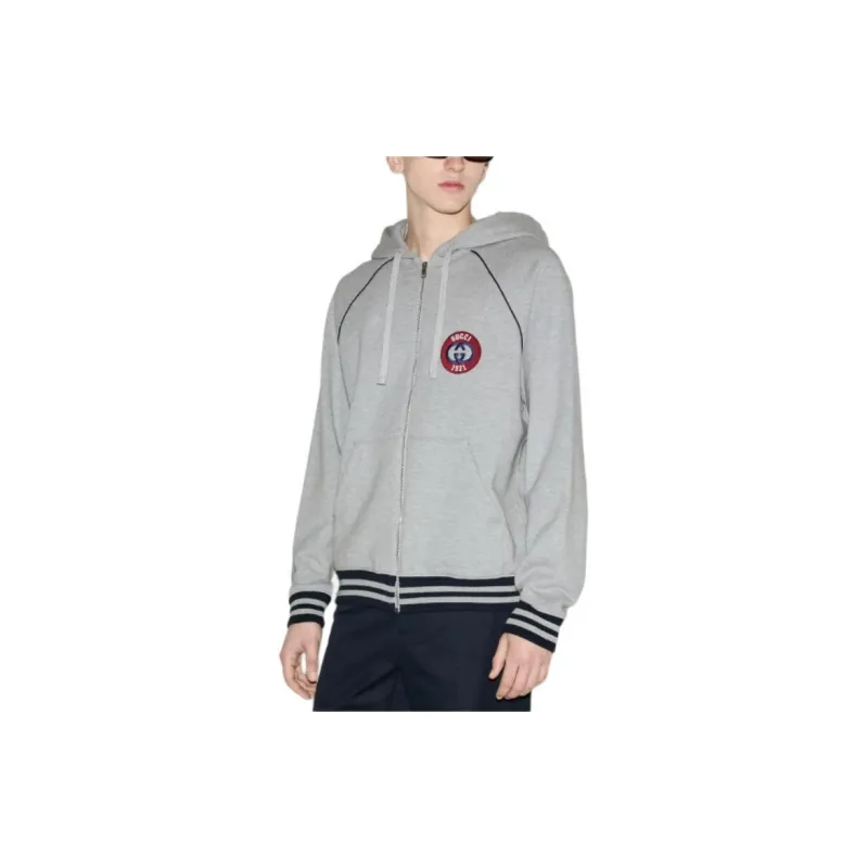 GUCCI FW24 Sweatshirt Men's Gray-1