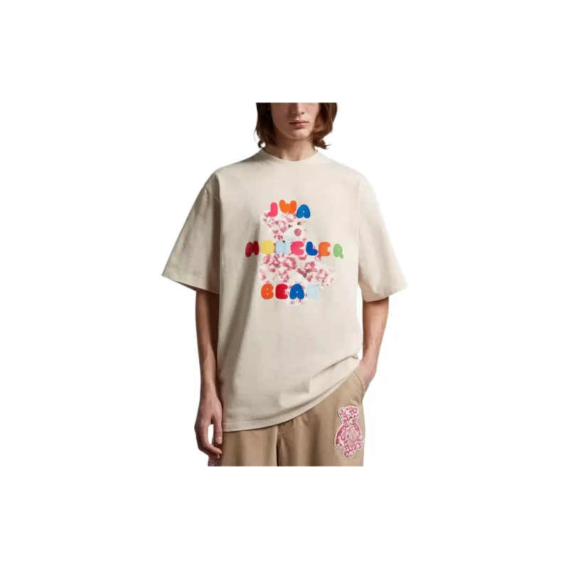 Jw Anderson X Moncler X JW Anderson T Shirts Unisex Beige-3
