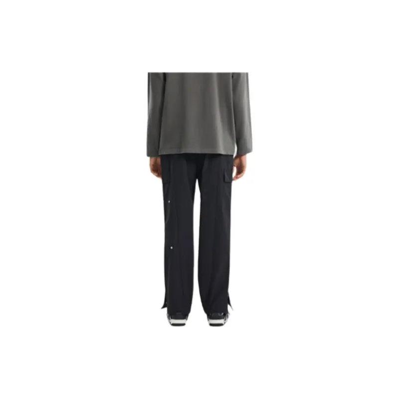 SPRAYGROUND Casual Pants Unisex Black-3