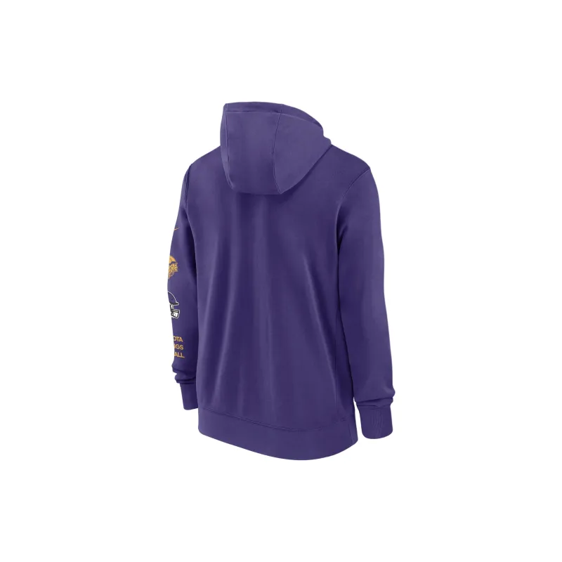 Nike Minnesota Vikings Club Men's Nike Nfl Full Zip Hoodie-1