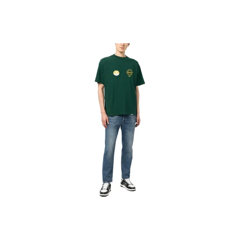 REPRESENT T-Shirts Men Green-1