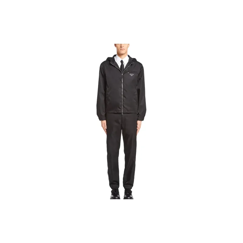 PRADA Re Nylon Hooded Blouson Jacket-1