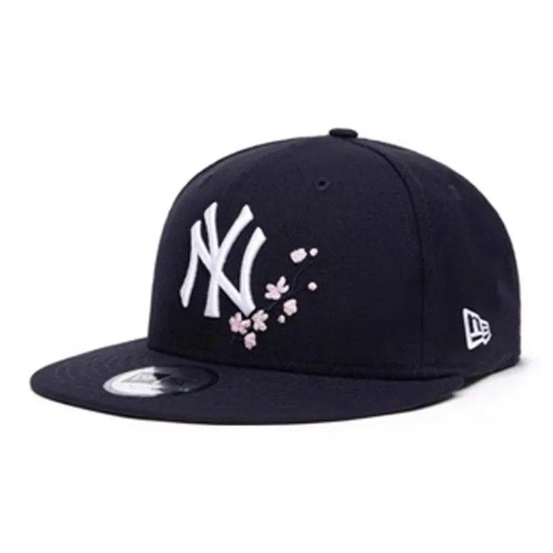 New Era Cotton Baseball Caps Unisex Black-0