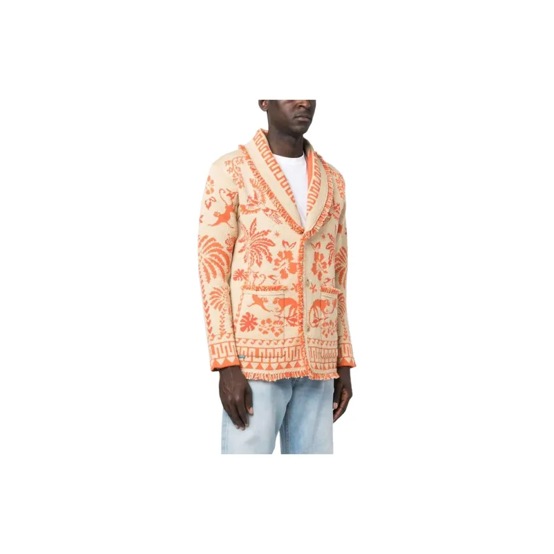 Alanui Explosion Of Nature Jacquard Cardigan-3