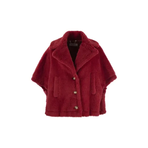 MaxMara Single Breasted Teddy Coat