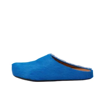 MARNI Round Toe Slip-On Slippers