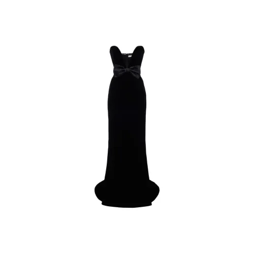 Alessandra Rich Evening Dress Women's Black