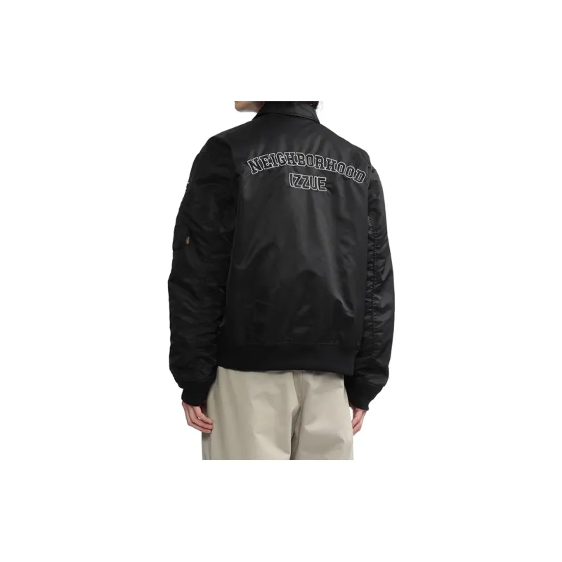 Izzue Logo embroidered Bomber Jacket-3