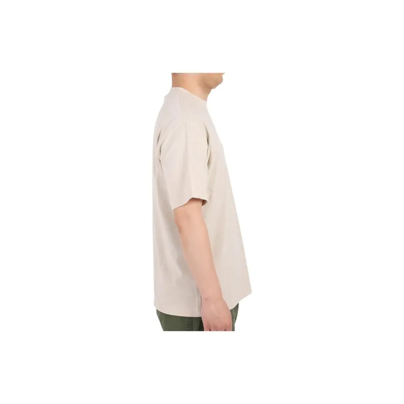New Balance T Shirts Men Light Beige-4