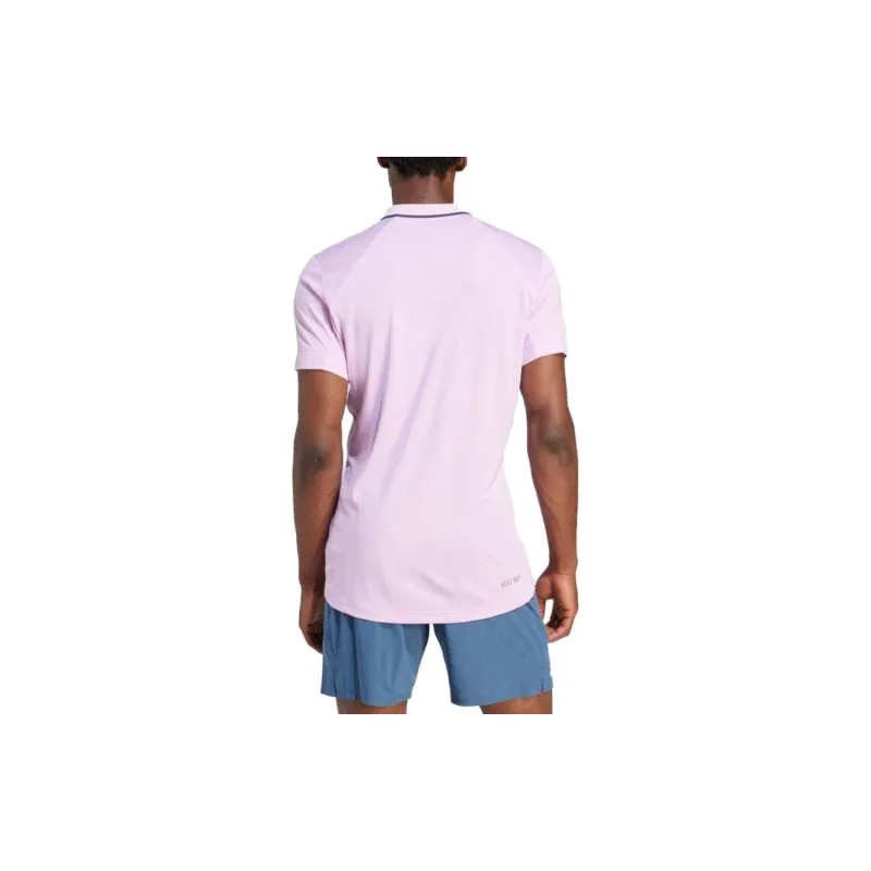 Adidas Polo Shirts Men Pink-2