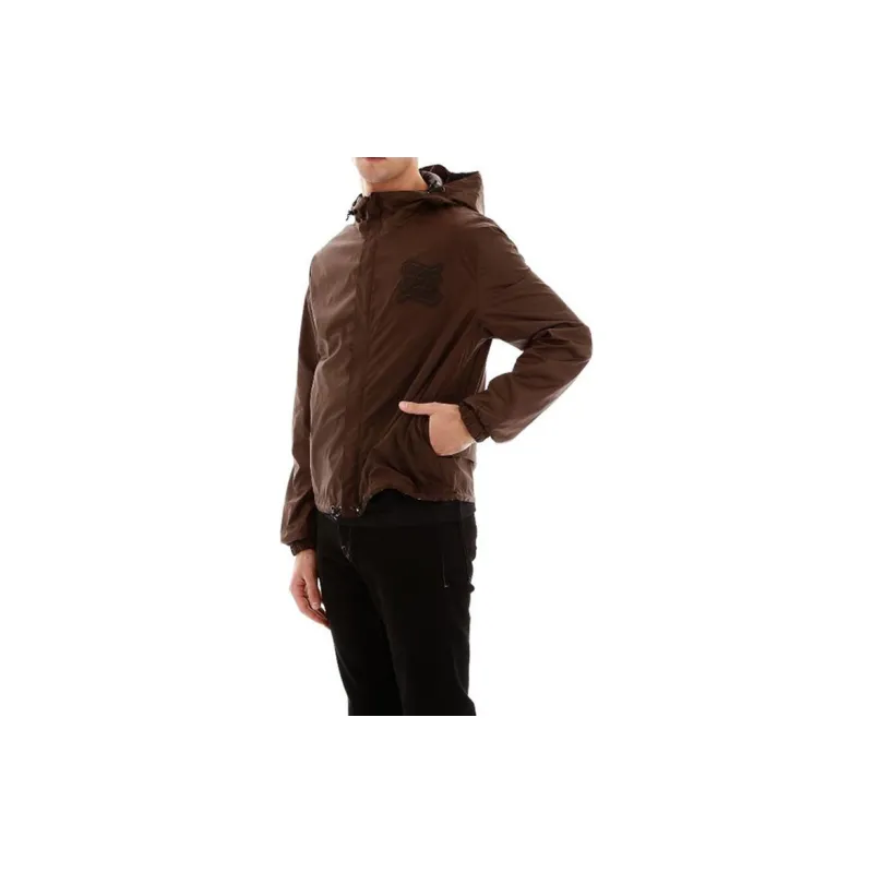 FENDI Jackets Coats Men's Brown-3