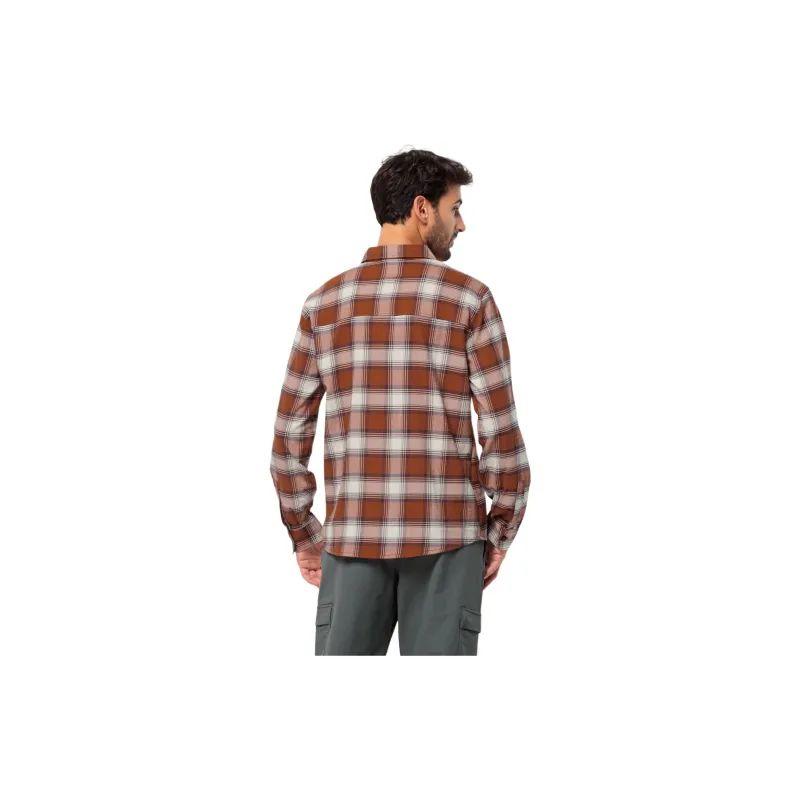 Jack Wolfskin Wanderweg Shirt M Shirt Men's Green-11