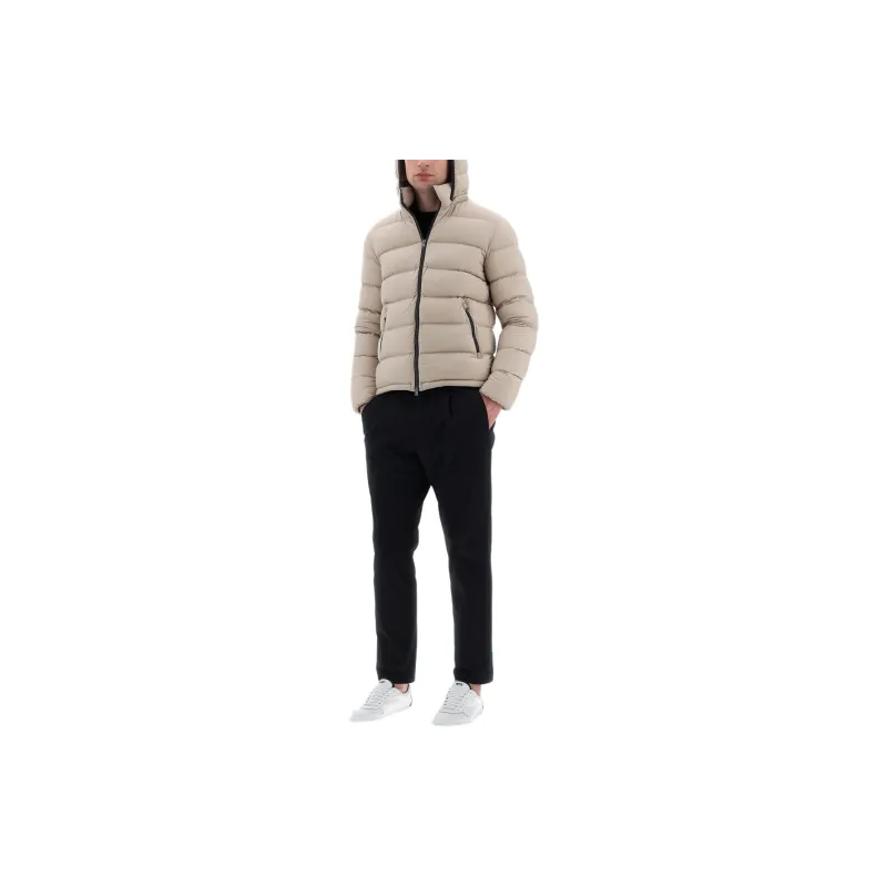 HERNO Super Matt Padded Bomber Jacket-5