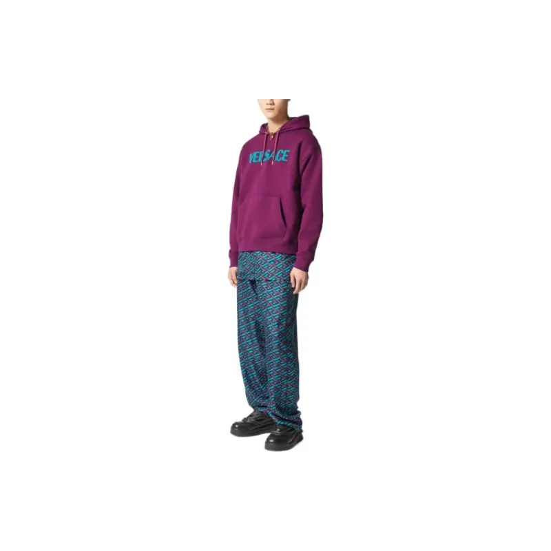 VERSACE Sweatshirts Men Fuchsia-3