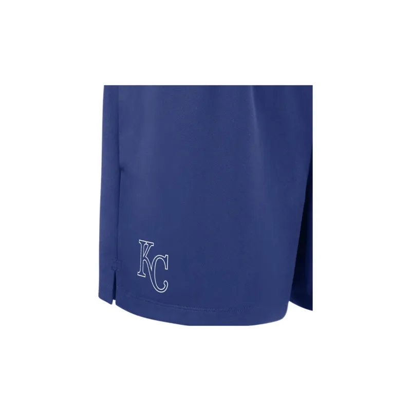 Nike Kansas City Royals Authentic Collection Practice Sports Shorts Women's Blue-2