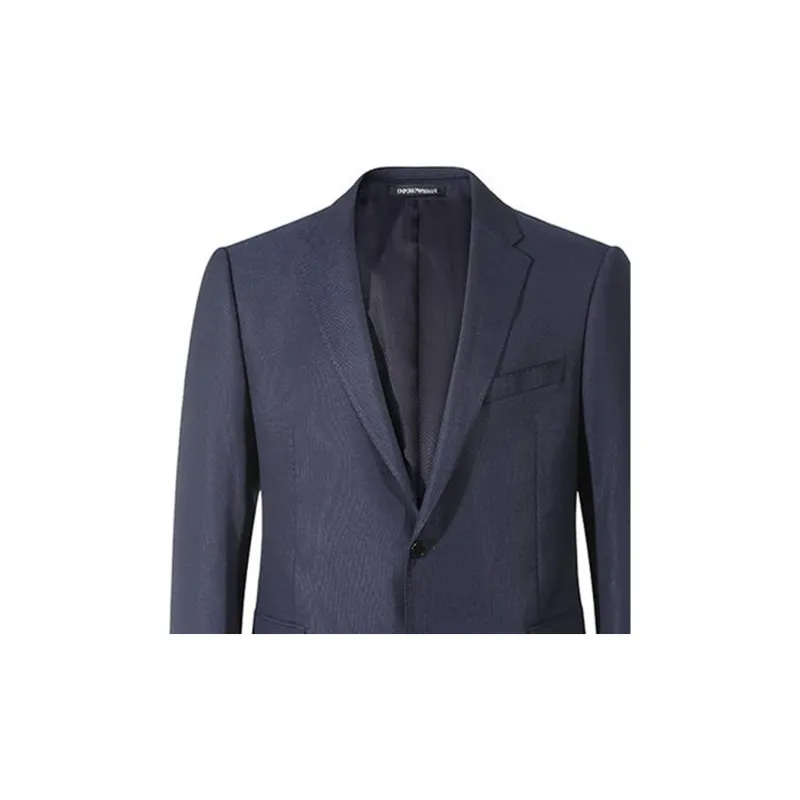 EMPORIO ARMANI SS24 Business Suit Men's Dark Blue-6