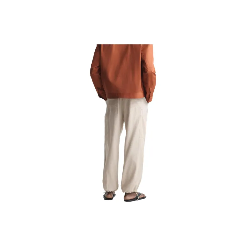 ZARA Casual Pants Men Beige-3