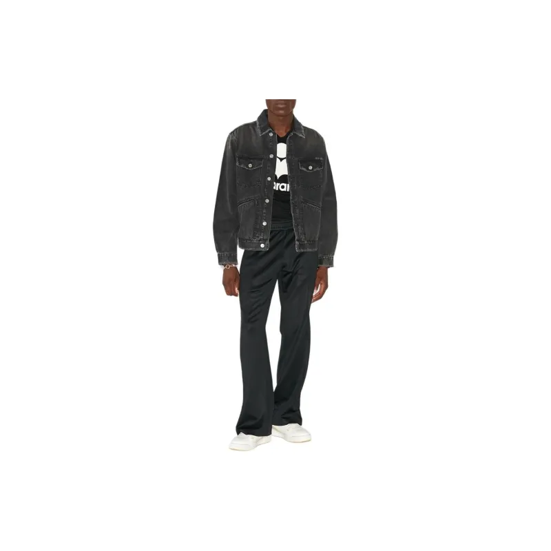 ISABEL MARANT Jango Button-Up Denim Jacket-3