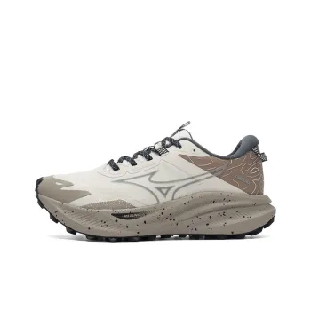 Mizuno Wave Solar V2 Cushioned Wear Resistant Breathable Low Top Chunky Sneakers Unisex White