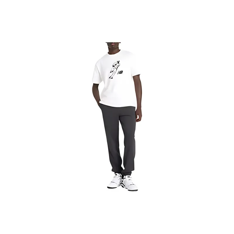 New Balance SS24 T Shirt Men's White-2