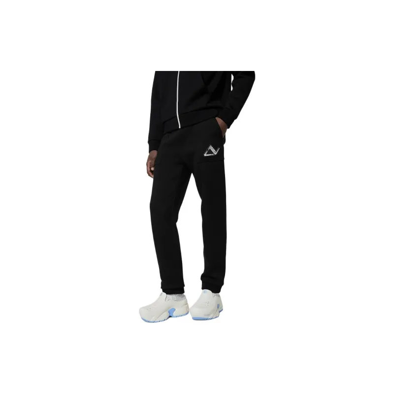 LOUIS VUITTON Knitted Sweatpants Men's Black-1