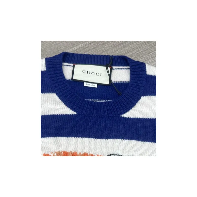 GUCCI Sweaters Men Blue-4