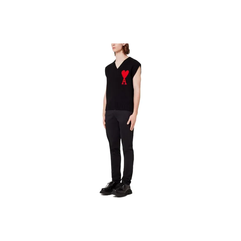 Ami Sleeveless Sweater-1