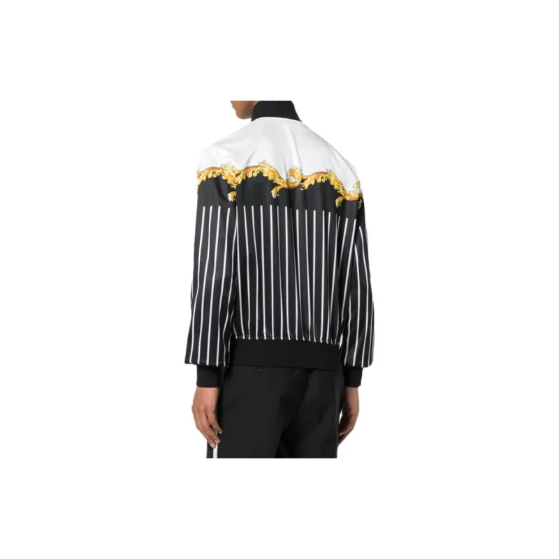 VERSACE Jackets Coats Men's Black-2