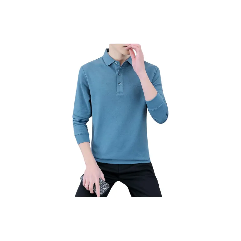 Red bean Polo Shirts Men-3