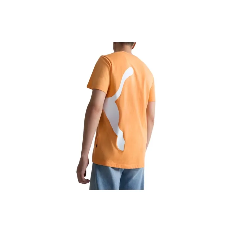 PUMA ACTIVE Regular T-Shirt Men's Orange-3