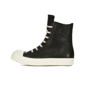 RICK OWENS/RO High Top Skateboard Shoes Women's Black