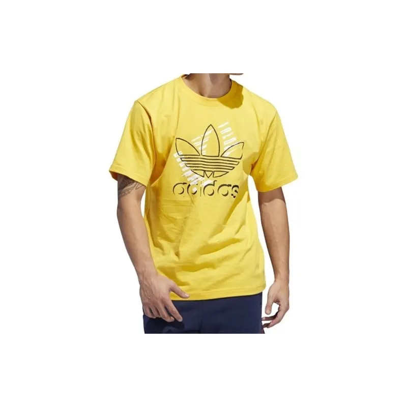 Adidas Originals T Shirt Men's Yellow-3