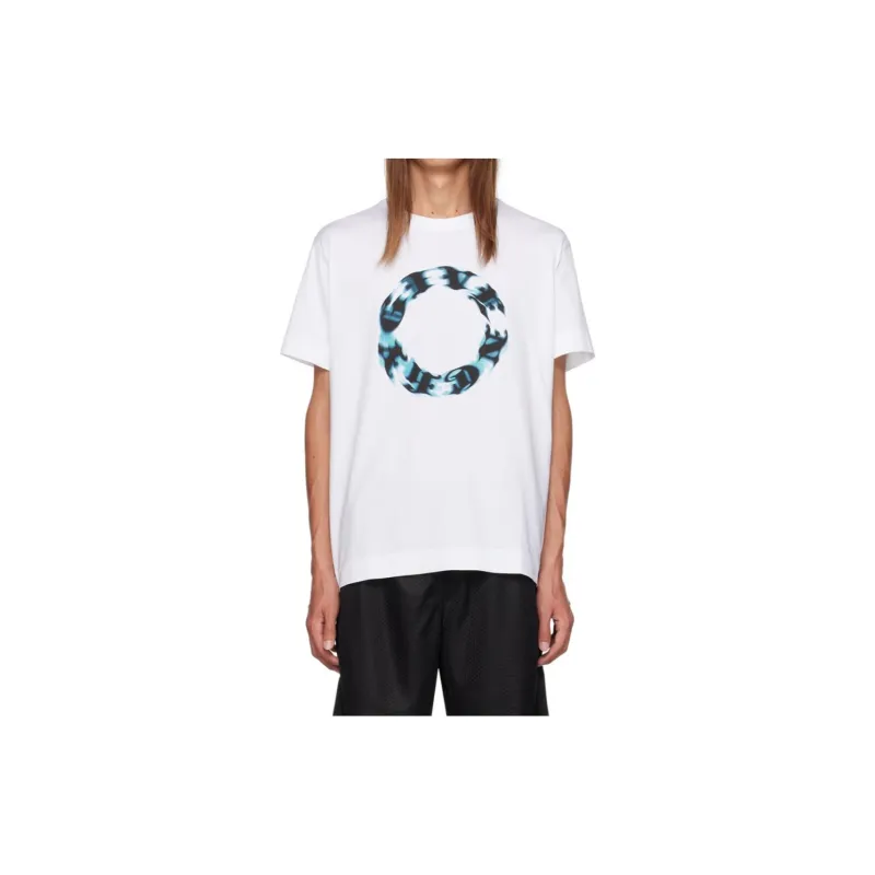 Givenchy T Shirts Men White-2