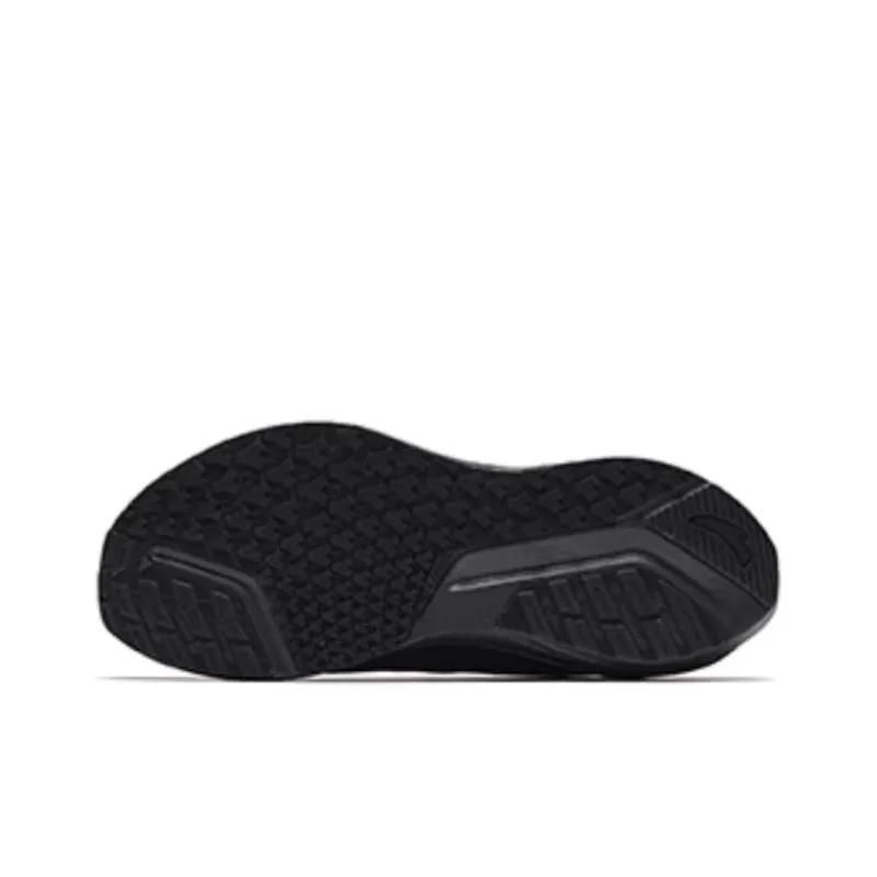 Anta Cushioned Slip Resistant Low Top Casual Running Shoes Men's Black White-1