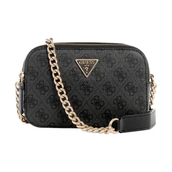GUESS Artificial Leather Camera Bag Shoulder Bag Crossbody Bag Women's Black