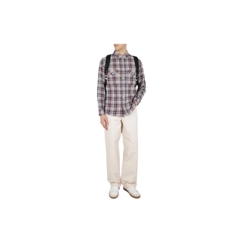 ISABEL MARANT Button Detailed Straight Leg Trousers-2
