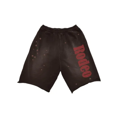 Travis Scott DAYS BEFORE RODEO Periphery Casual Shorts Unisex Brown