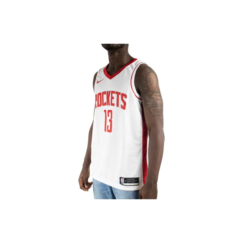 Nike X NBA Basketball Jerseys Men White Red-4
