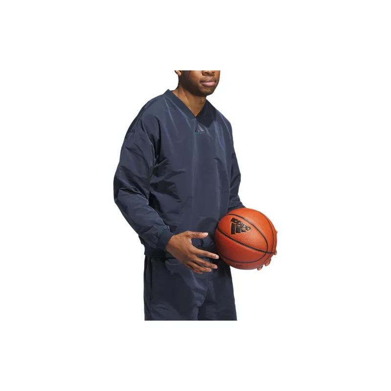 Adidas THE 2024 COLLECTION CHAPTER 03 Collection BASKETBALL Sweatshirt Unisex Midnight Blue-4