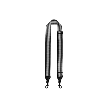 REBECCA MINKOFF Fabric Bag Straps Women's Black & White