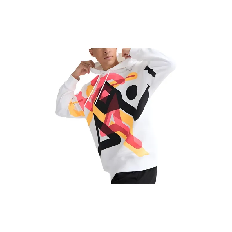 PUMA Hoodie Sweatshirt Men's White-3