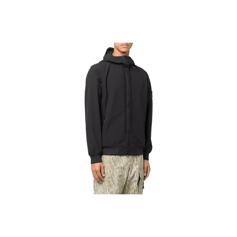STONE ISLAND Compass patch Hooded Jacket-4