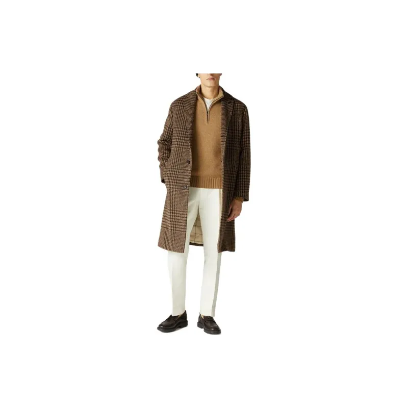 Loro Piana Coats Men Umber-2