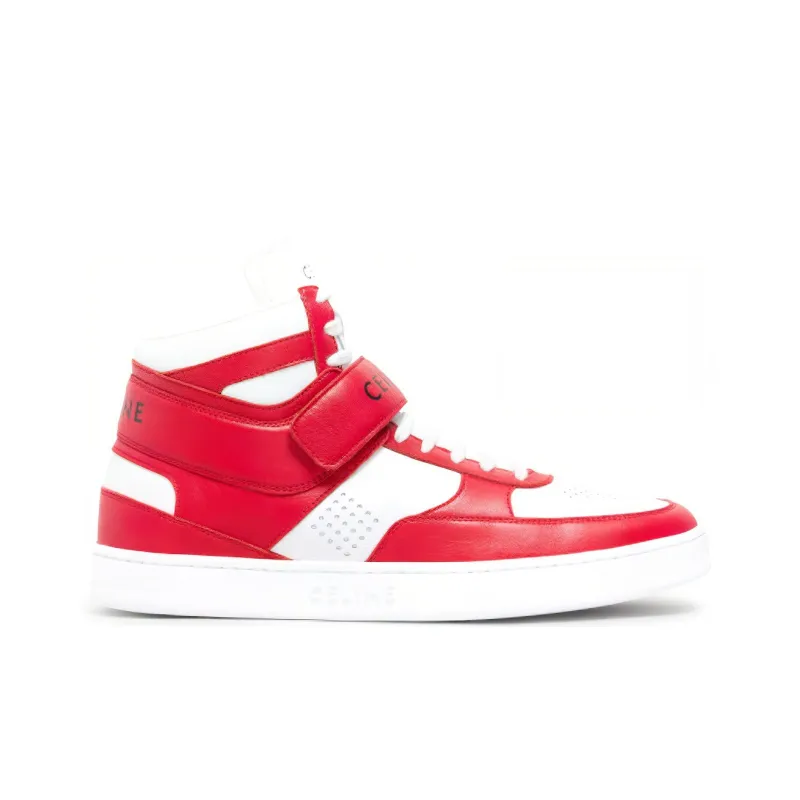 CELINE CT 03 High Top Stylish Skateboarding Shoes Men's Red-1