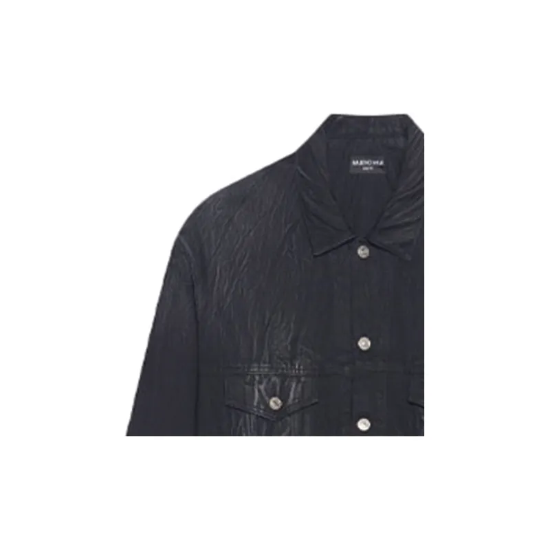 Balenciaga Paris Oversized Denim Jacket-6