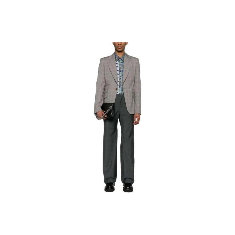 Vivienne Westwood SS24 Business Suit Coat Men's Gray-1